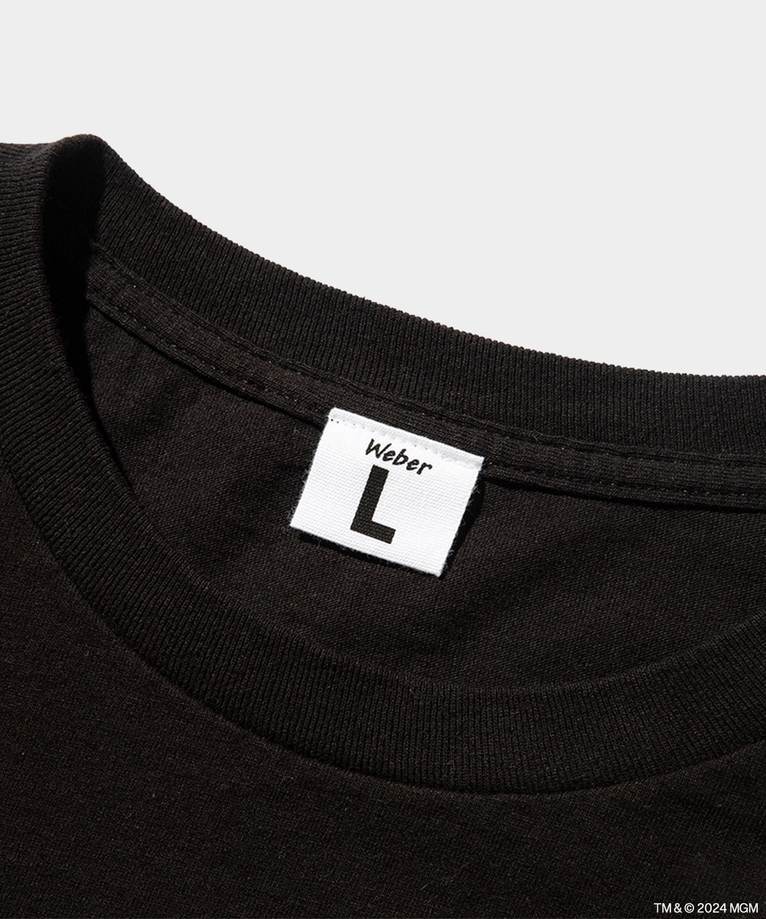 Blue Velvet weber  long-sleeve Tee- V.A. ONLINE STORE