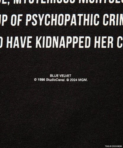 Blue Velvet weber  long-sleeve Tee- V.A. ONLINE STORE