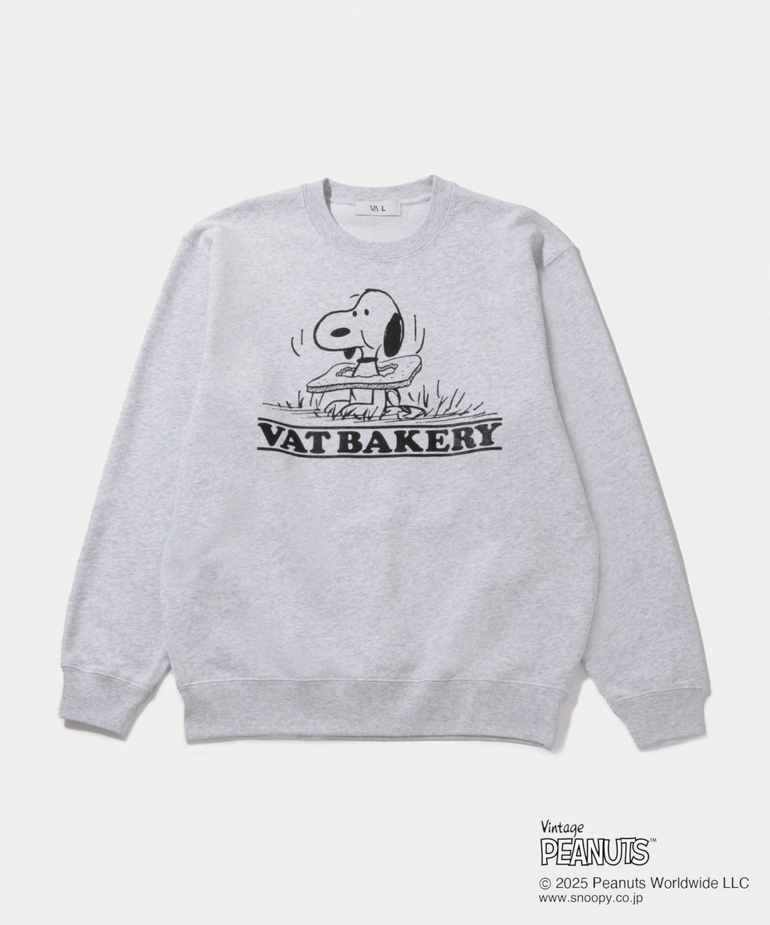 VAT BAKERY PEANUTS C/N Sweat- V.A. ONLINE STORE