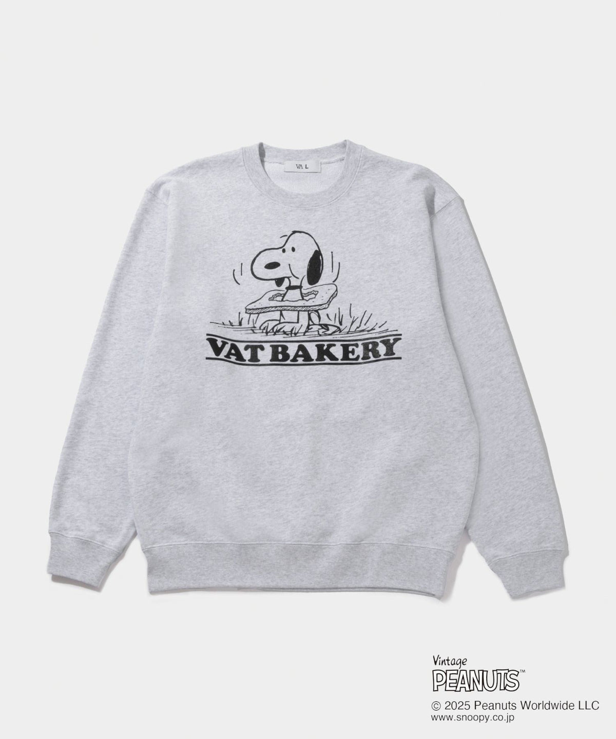 VAT BAKERY PEANUTS C/N Sweat- V.A. ONLINE STORE