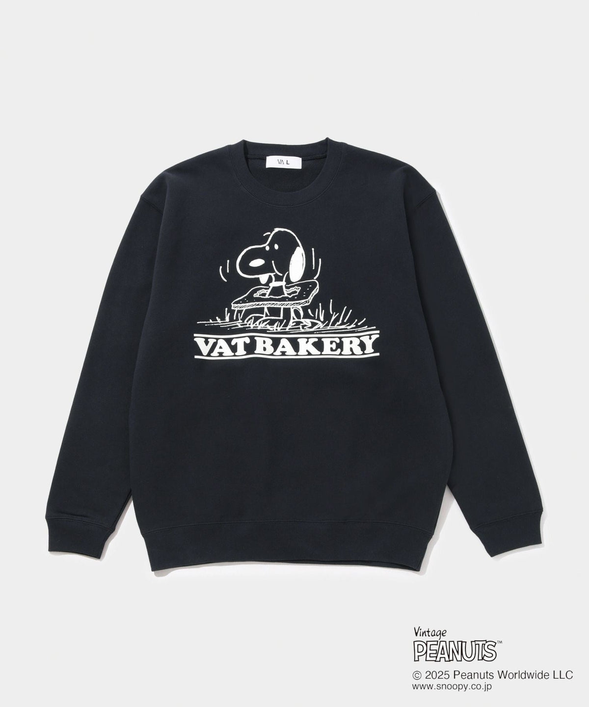 VAT BAKERY PEANUTS C/N Sweat- V.A. ONLINE STORE
