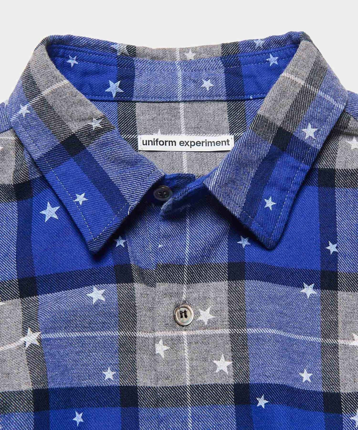 Star Print Check Shirt