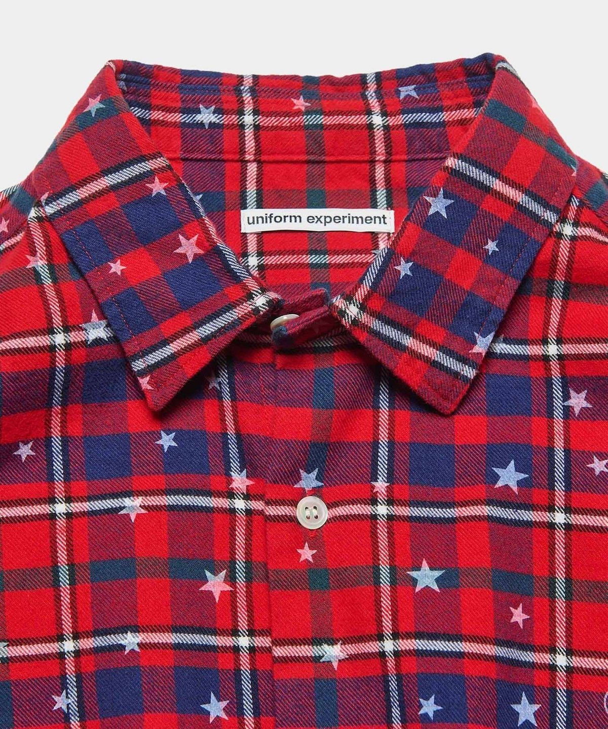 Star Print Check Shirt