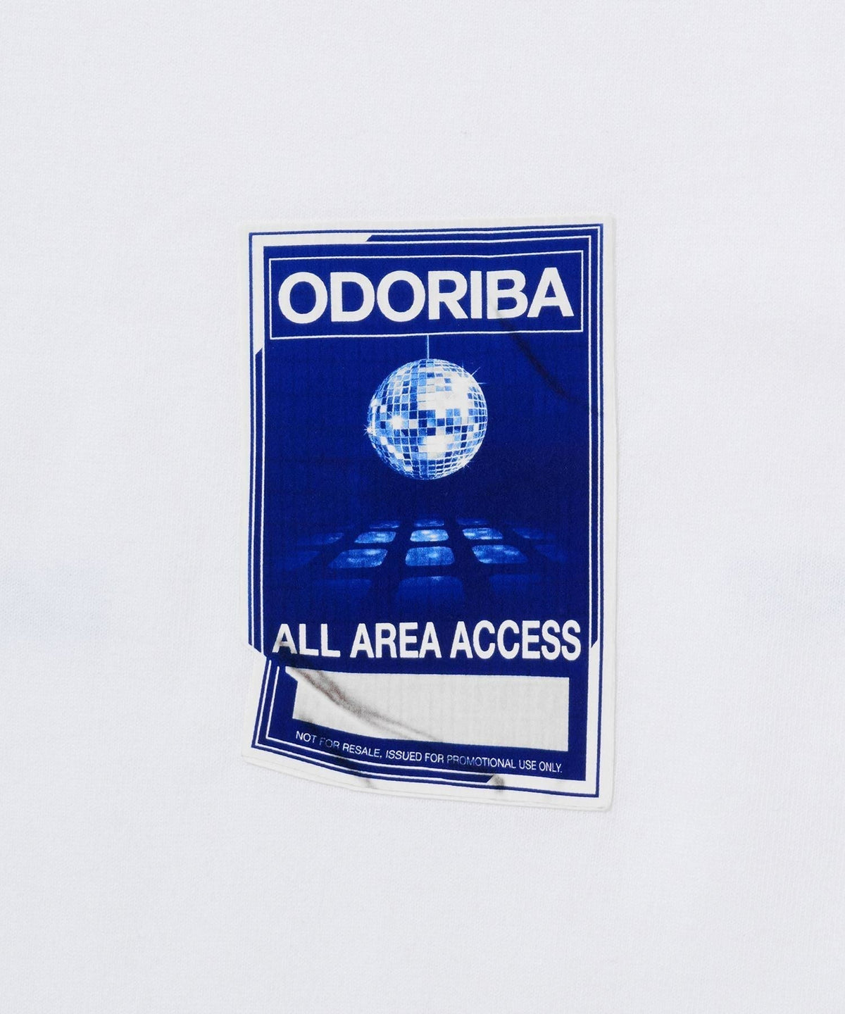 ODORIBA  Staff Pass Tee- V.A. ONLINE STORE