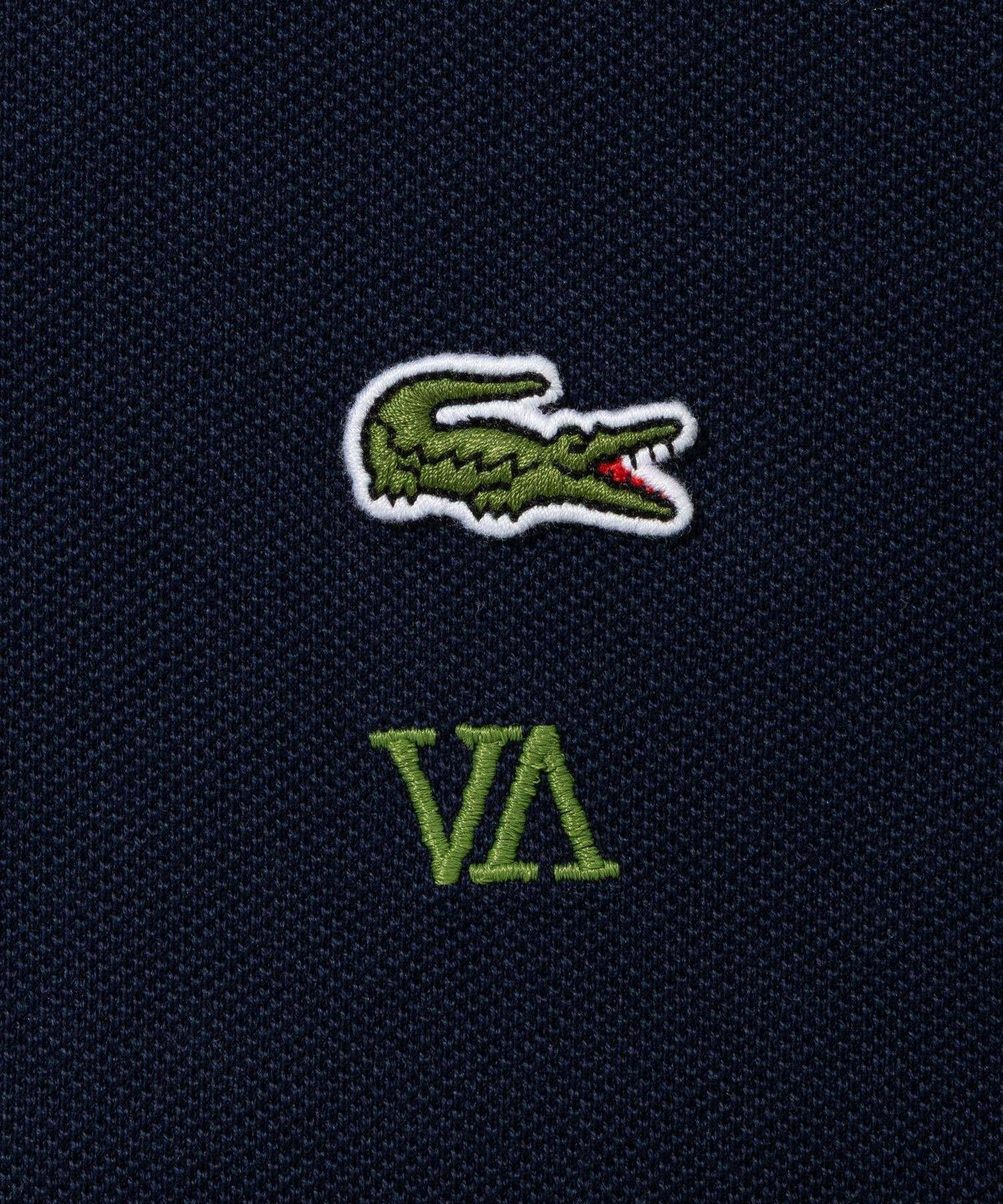 LACOSTE | V.A. Washed Tumbler Polo- V.A. ONLINE STORE
