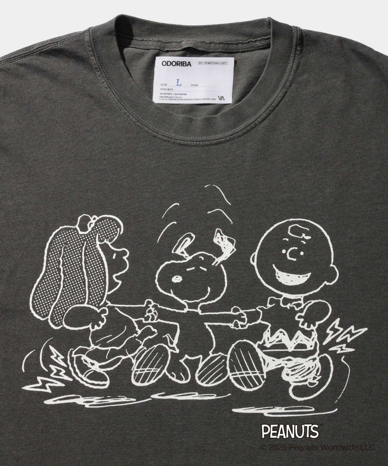ODORIBA PEANUTS Tee サイズL PEANUTS Tee – V.A. TOKYO ONLINE STORE