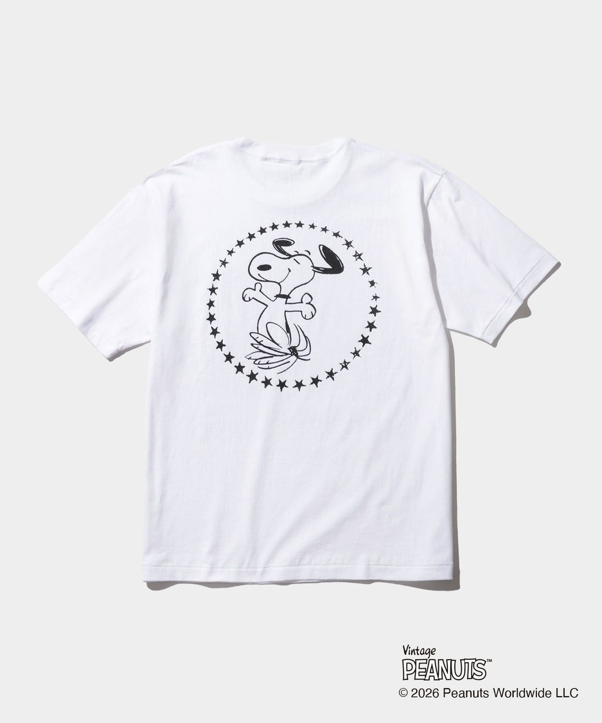 ODORIBA  SNOOPY FRAGMENT Tee- V.A. ONLINE STORE