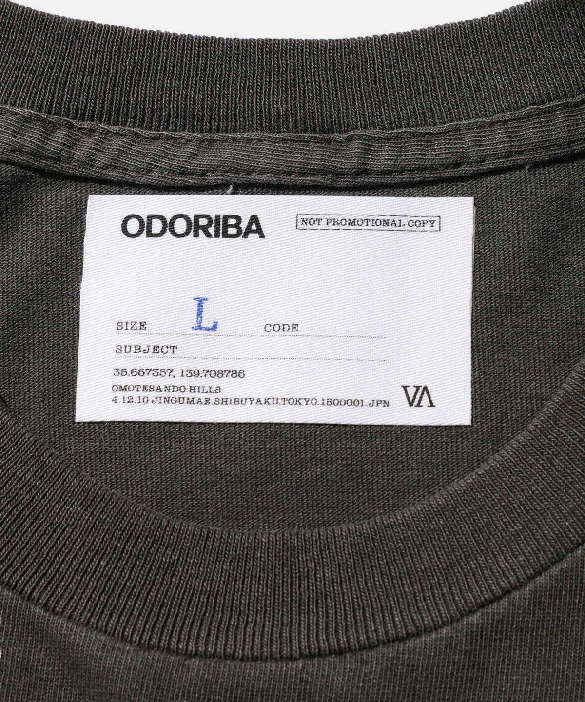 ODORIBA  SNOOPY FRAGMENT Tee- V.A. ONLINE STORE