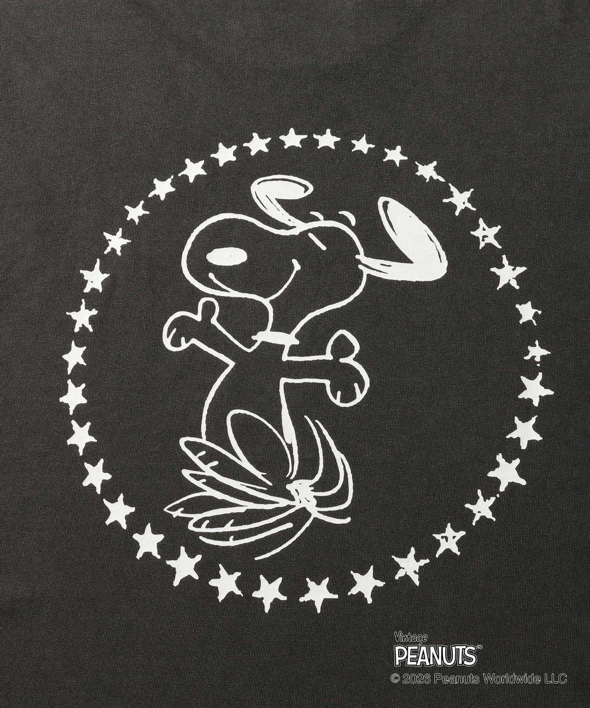 ODORIBA  SNOOPY FRAGMENT Tee- V.A. ONLINE STORE