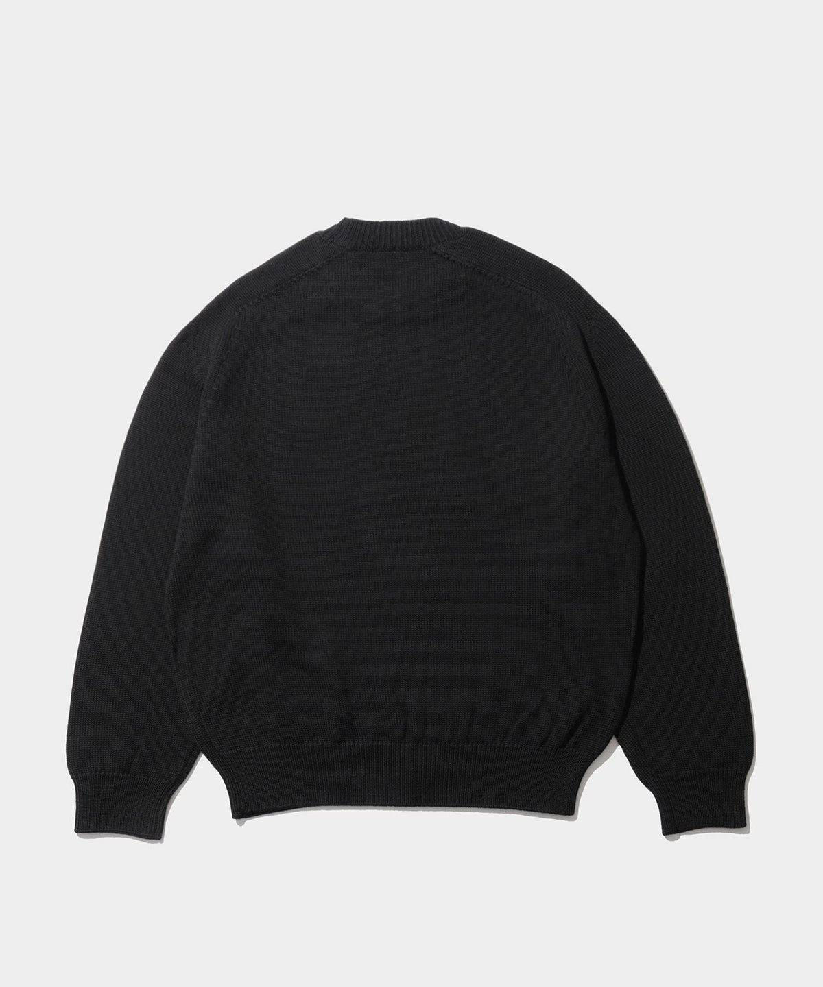 BATONER SOLID WOOL TENJIKU CREW NECK