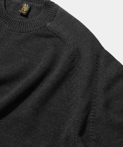 BATONER SOLID WOOL TENJIKU CREW NECK