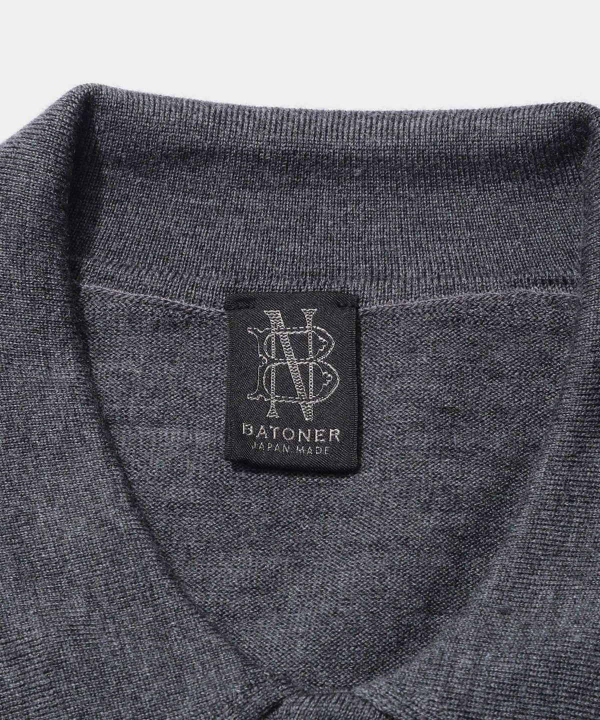 BATONER SUPERIOR HIGH GAUGE MERINO POLO