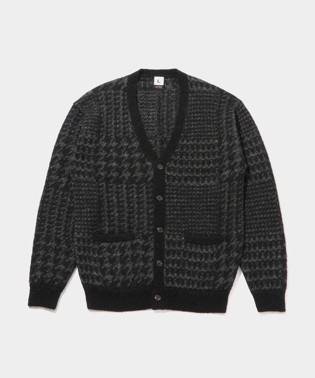 BATONER Check Mohair Cardigan- V.A. ONLINE STORE