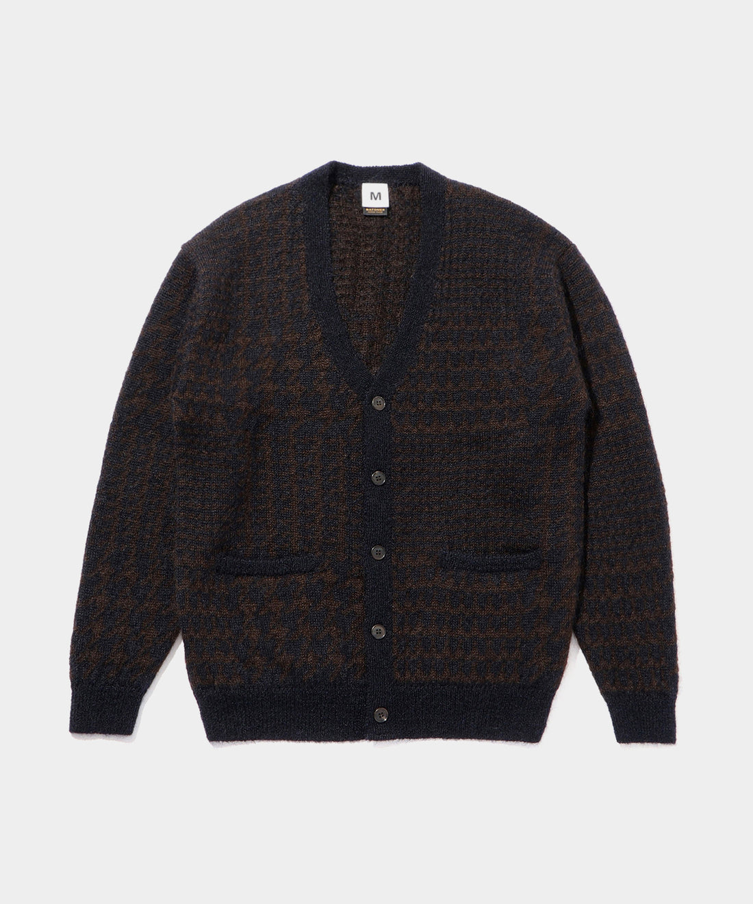 BATONER Check Mohair Cardigan- V.A. ONLINE STORE