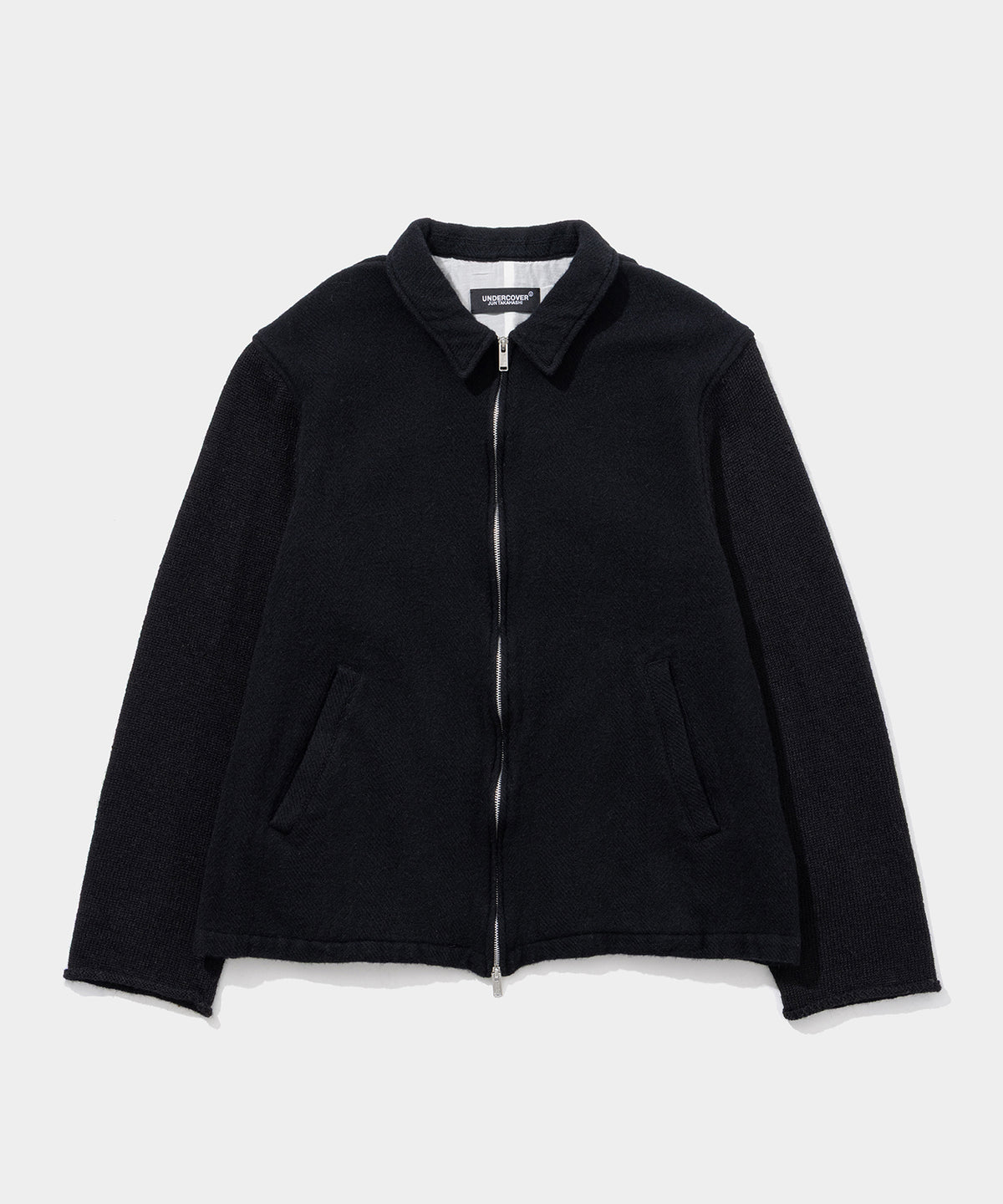 UNDERCOVER UC2E9201 Felted Wool Zip-up Blouson- V.A. ONLINE STORE
