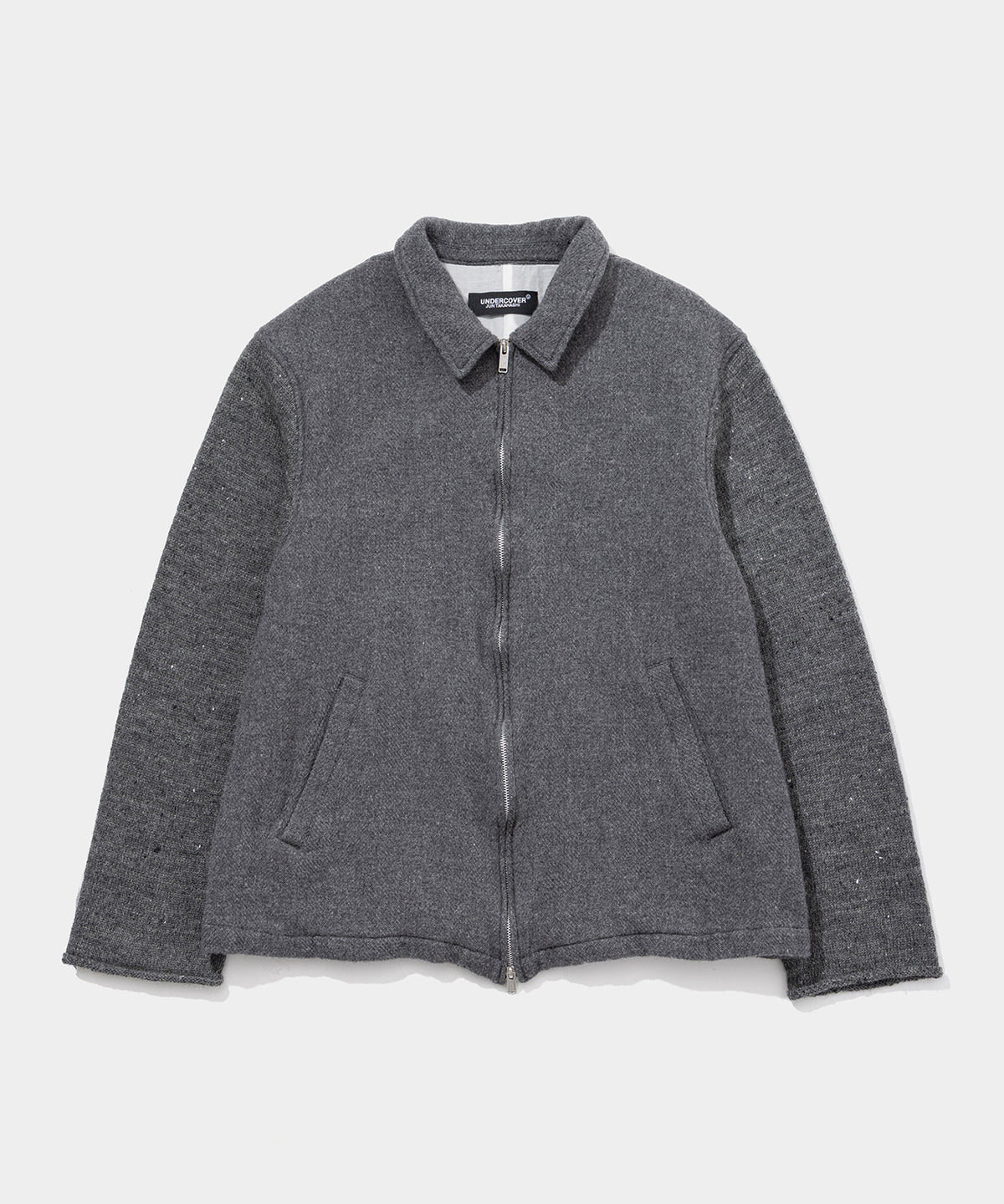 UNDERCOVER UC2E9201 Felted Wool Zip-up Blouson- V.A. ONLINE STORE