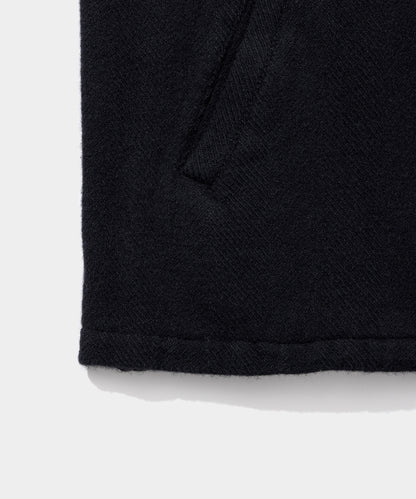 UNDERCOVER UC2E9201 Felted Wool Zip-up Blouson- V.A. ONLINE STORE
