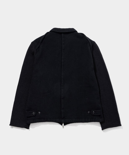 UNDERCOVER UC2E9201 Felted Wool Zip-up Blouson- V.A. ONLINE STORE
