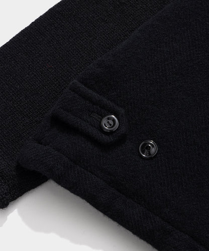 UNDERCOVER UC2E9201 Felted Wool Zip-up Blouson- V.A. ONLINE STORE