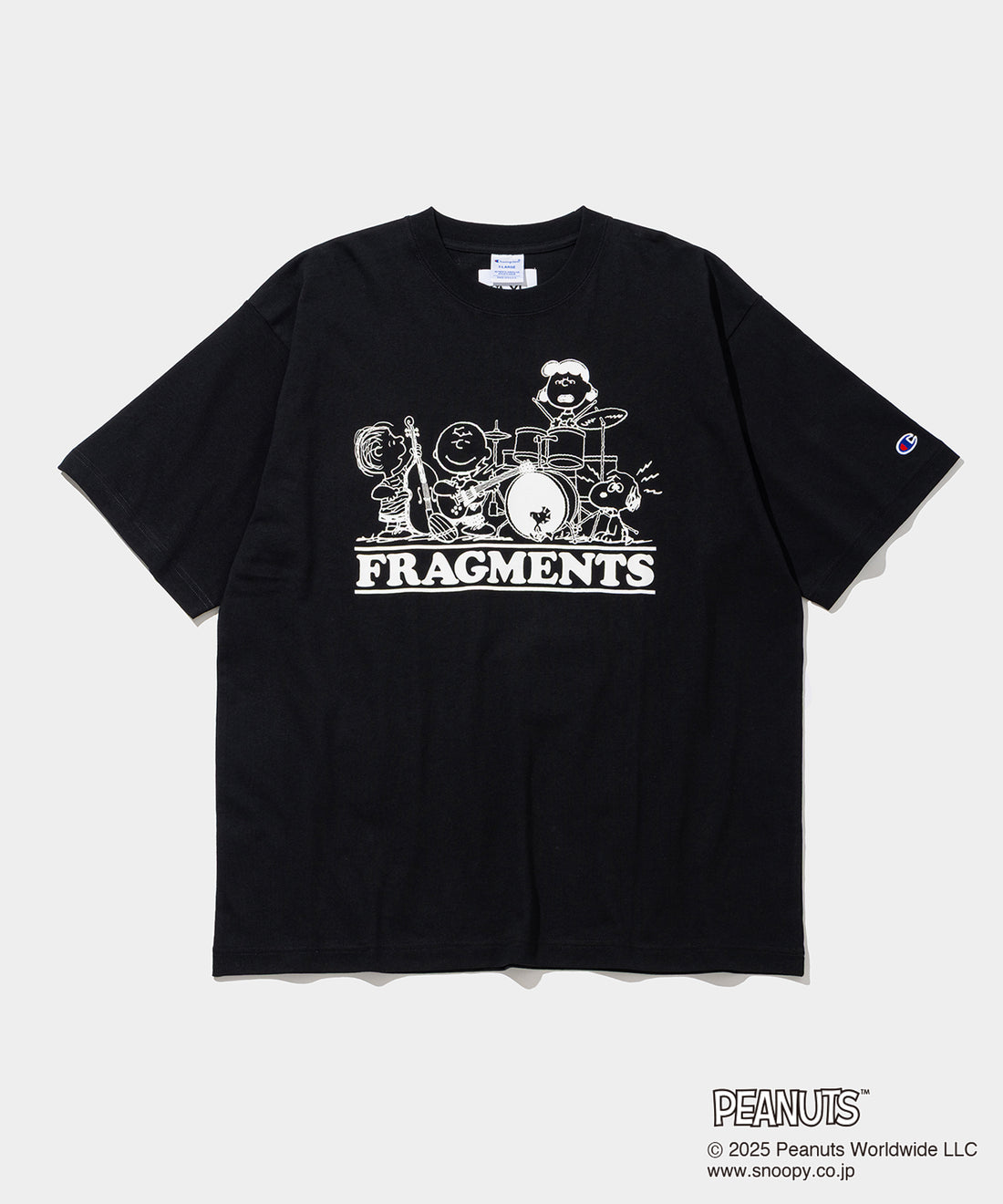 Champion S/S Tee - 011A PEANUTS FRAGMENTS- V.A. ONLINE STORE