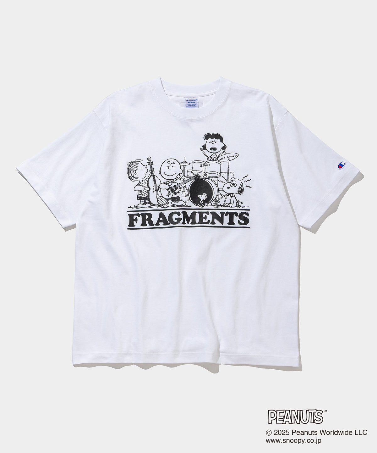 Champion S/S Tee - 011A PEANUTS FRAGMENTS- V.A. ONLINE STORE