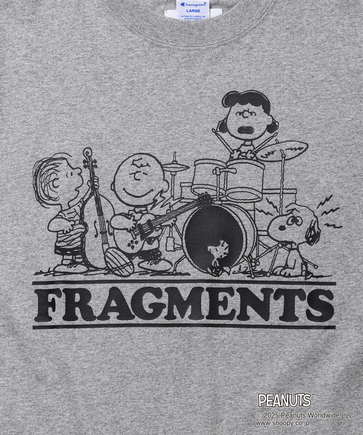 Champion S/S Tee - 011A PEANUTS FRAGMENTS- V.A. ONLINE STORE