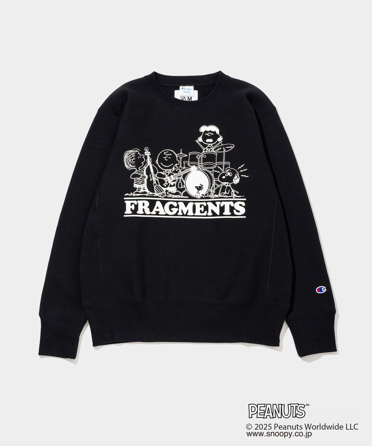 Champion C/N Sweat - 011A PEANUTS FRAGMENTS- V.A. ONLINE STORE