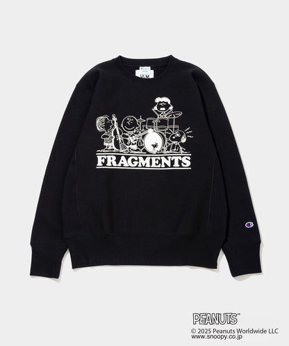 Champion C/N Sweat - 011A PEANUTS FRAGMENTS- V.A. ONLINE STORE