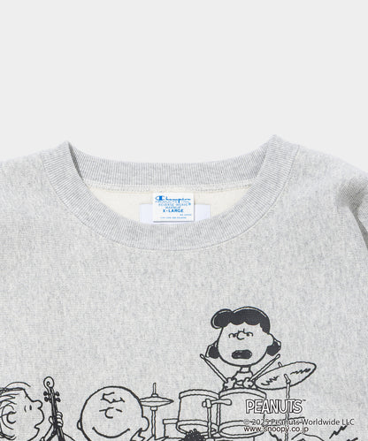 Champion C/N Sweat - 011A PEANUTS FRAGMENTS- V.A. ONLINE STORE