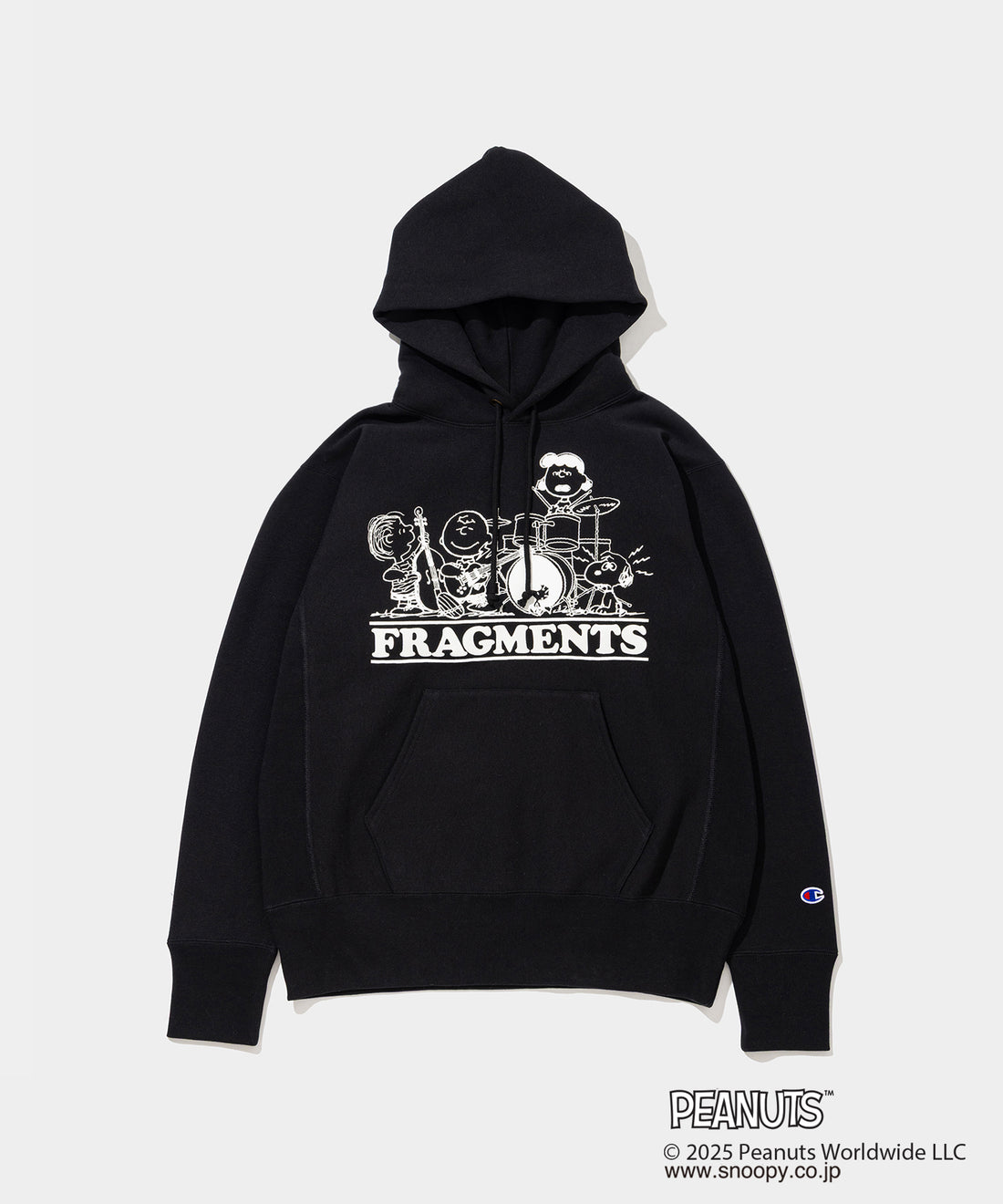 Champion Sweat Hoodie - 011A PEANUTS FRAGMENTS- V.A. ONLINE STORE