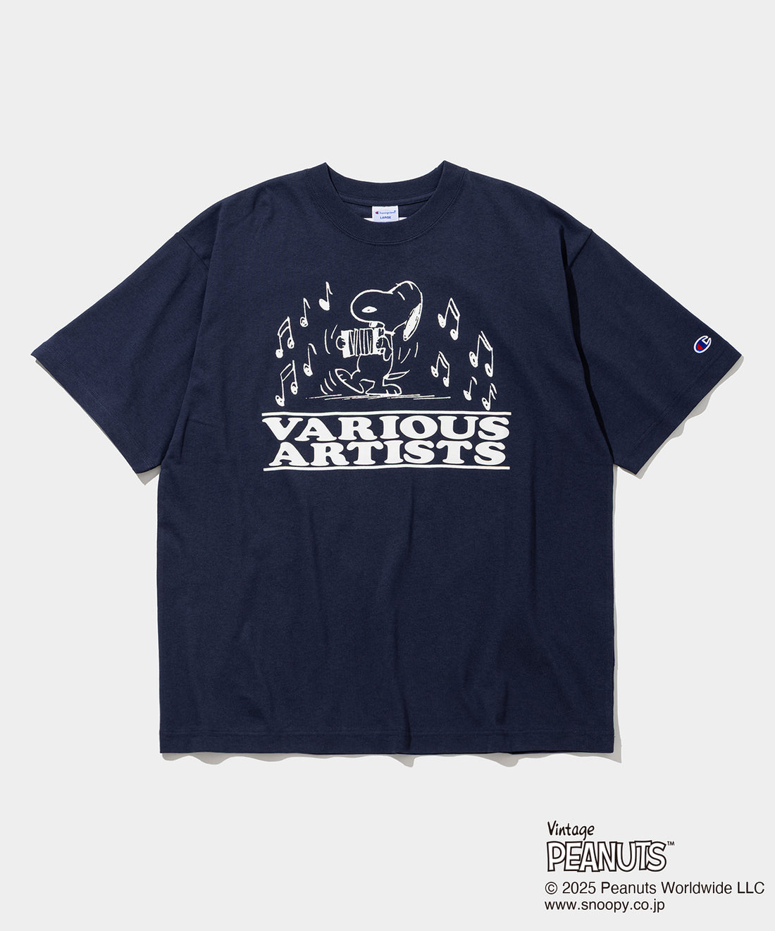 Champion S/S Tee - 011B PEANUTS- V.A. ONLINE STORE