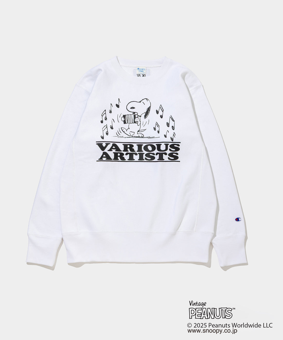Champion C/N Sweat - 011B PEANUTS- V.A. ONLINE STORE