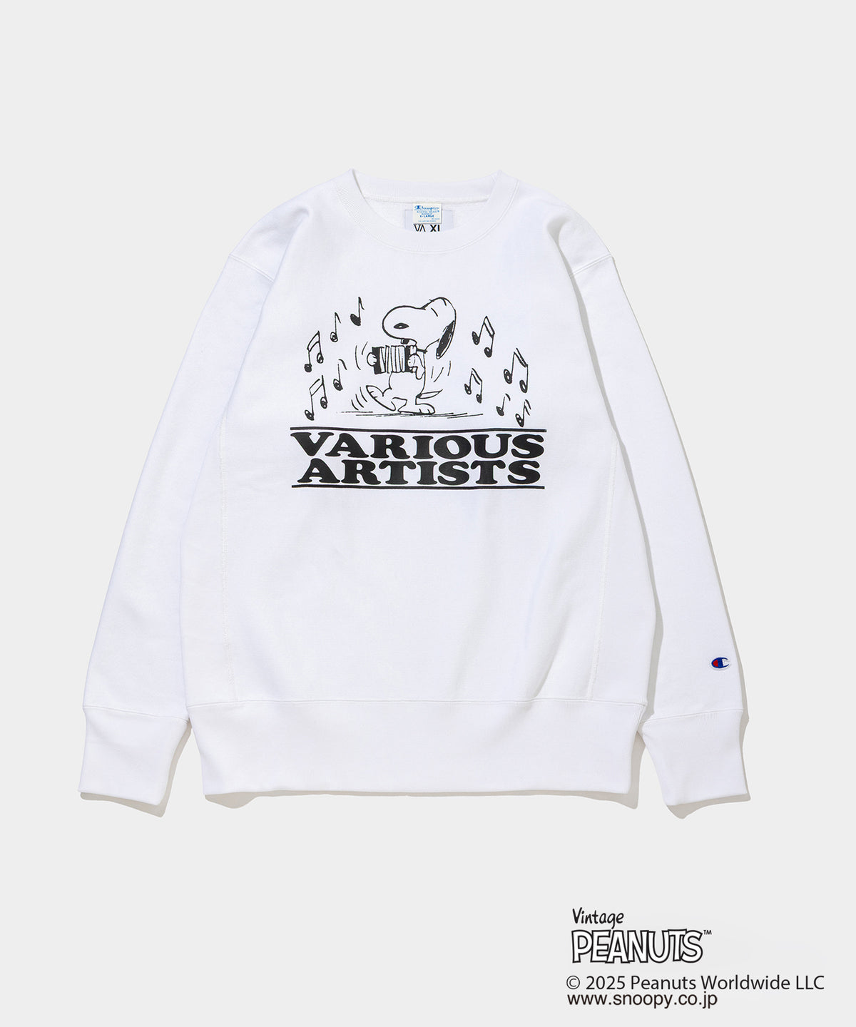 Champion C/N Sweat - 011B PEANUTS- V.A. ONLINE STORE