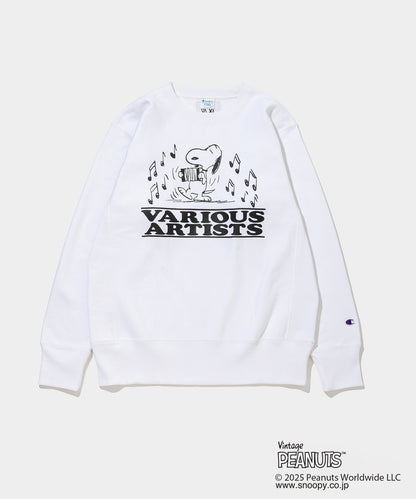 Champion C/N Sweat - 011B PEANUTS- V.A. ONLINE STORE