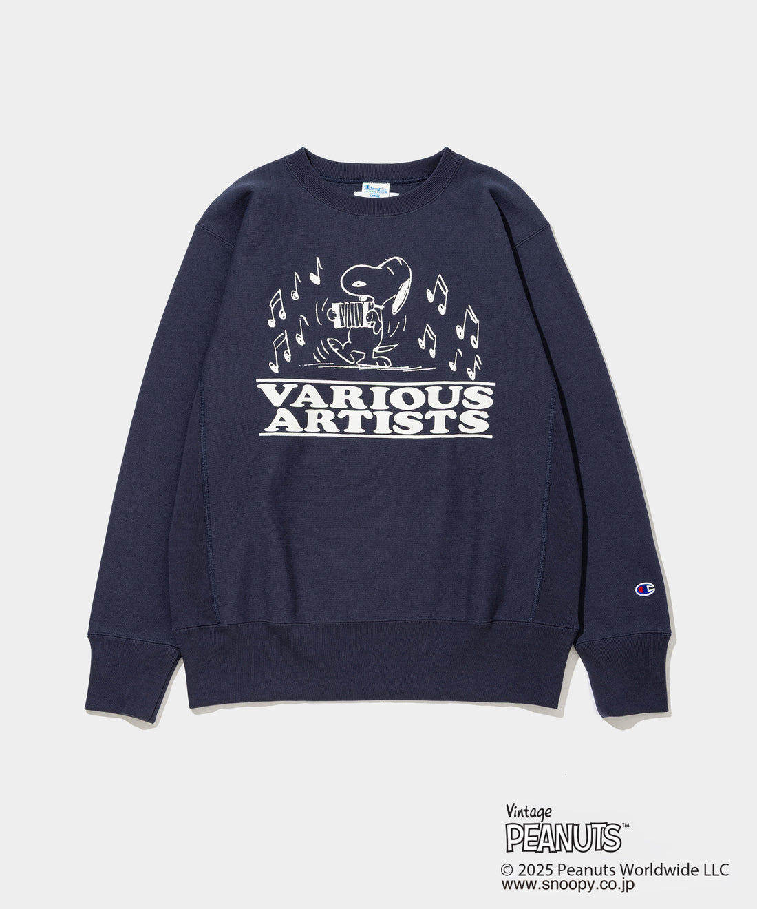 Champion C/N Sweat - 011B PEANUTS- V.A. ONLINE STORE