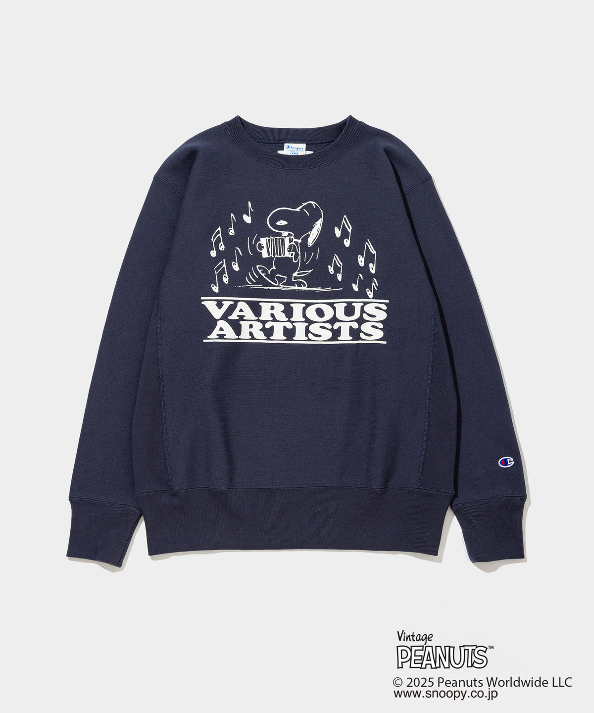 Champion C/N Sweat - 011B PEANUTS- V.A. ONLINE STORE