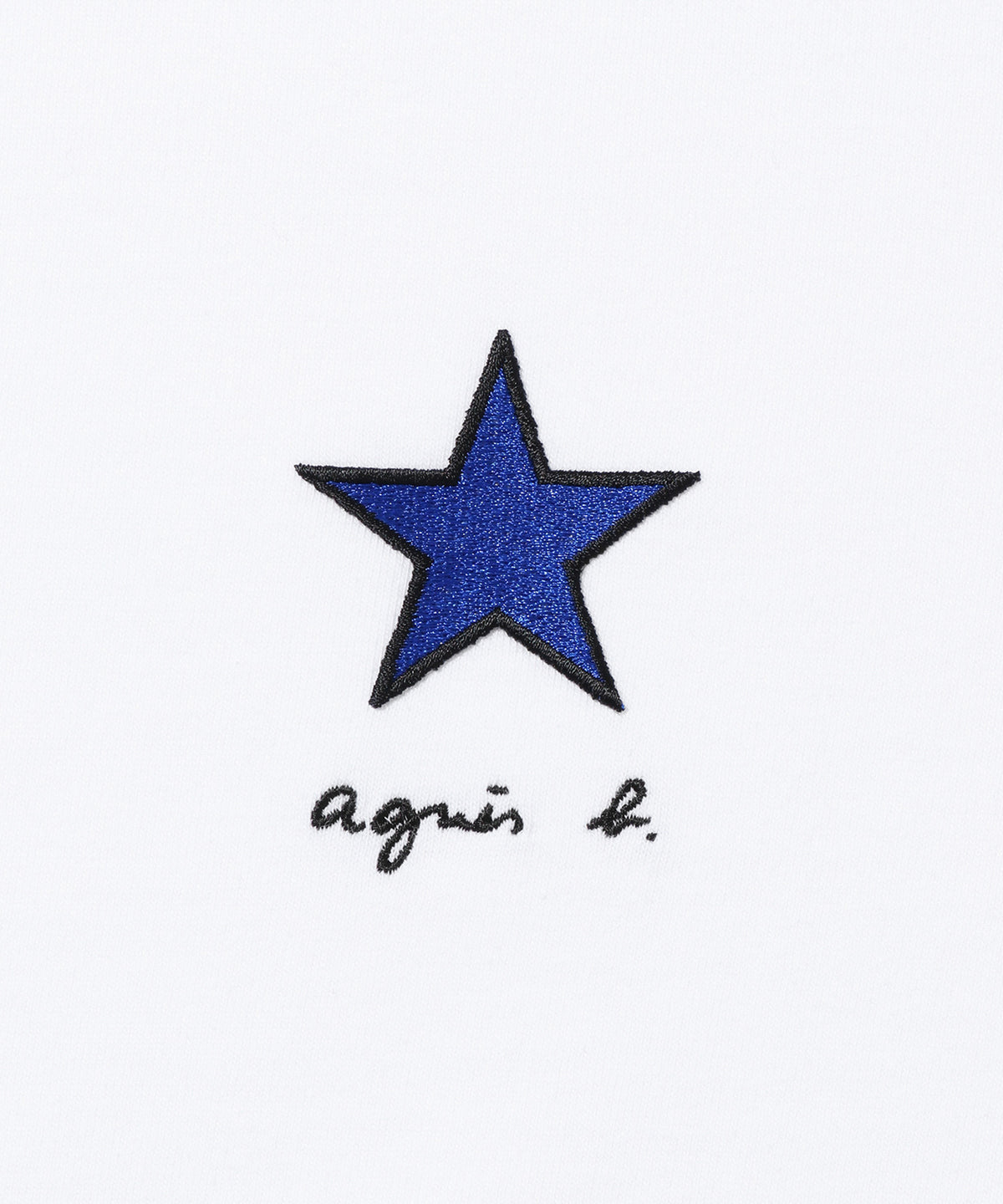 agnes b. TS LE MIXTE MACHES COURTES- V.A. ONLINE STORE