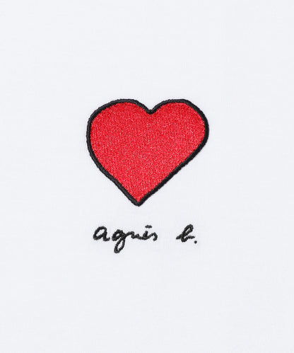 agnes b. TS LE MIXTE MACHES COURTES- V.A. ONLINE STORE