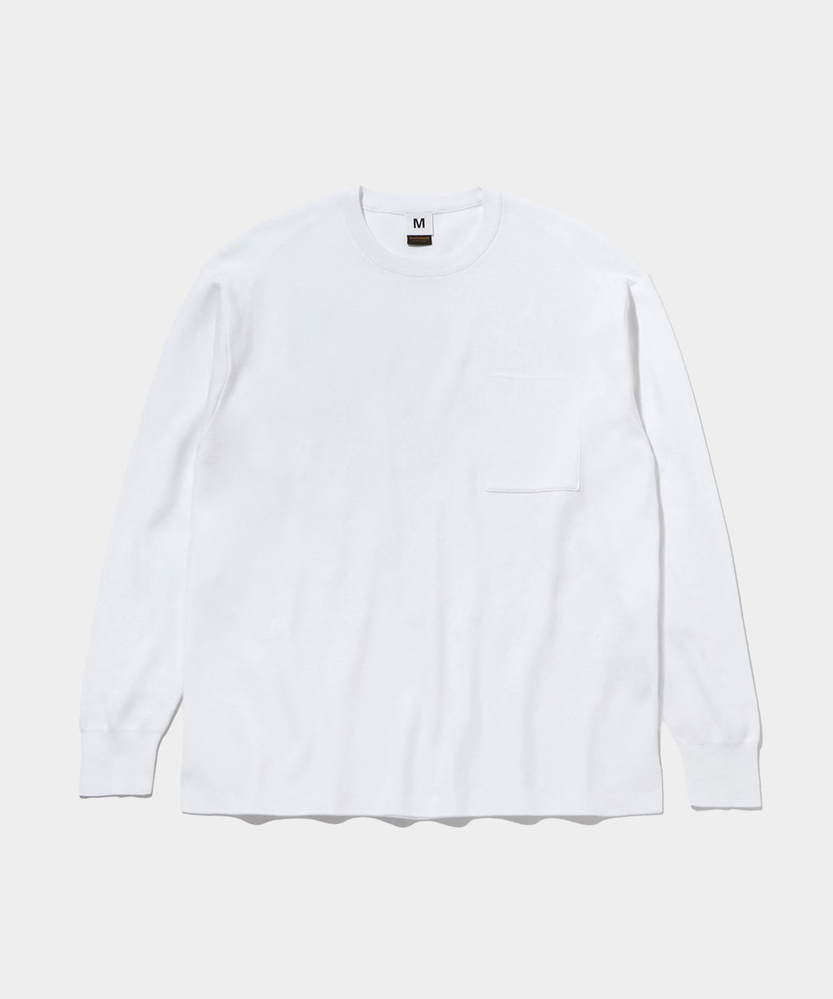 BATONER Cotton Knit Pocket L/S Tee- V.A. ONLINE STORE