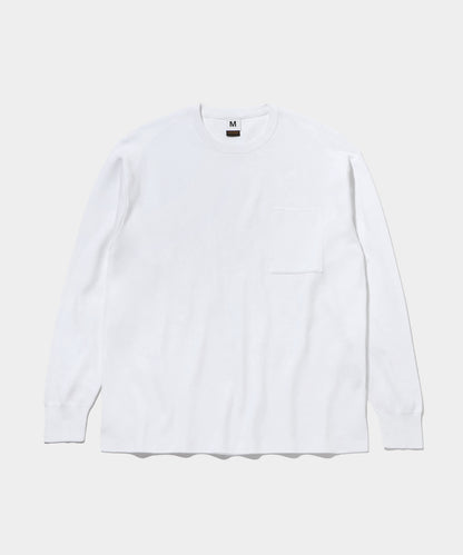 BATONER Cotton Knit Pocket L/S Tee- V.A. ONLINE STORE